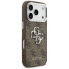 Etui Guess 4G Big 4G Classic Logo do     iPhone 17 Pro brązowy srebrny
